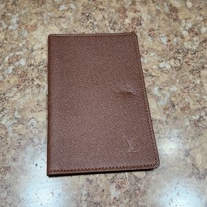 Vintage Louis Vuitton "Taiga" Passport Cover
